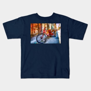 Cuban Bike On Streets Of Havana Kids T-Shirt